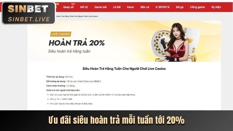 Hoàn trả hàng ngày tại bet88